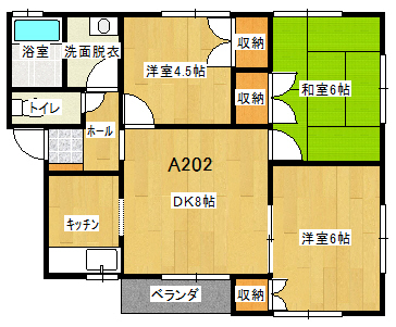 ウエストタウンA202